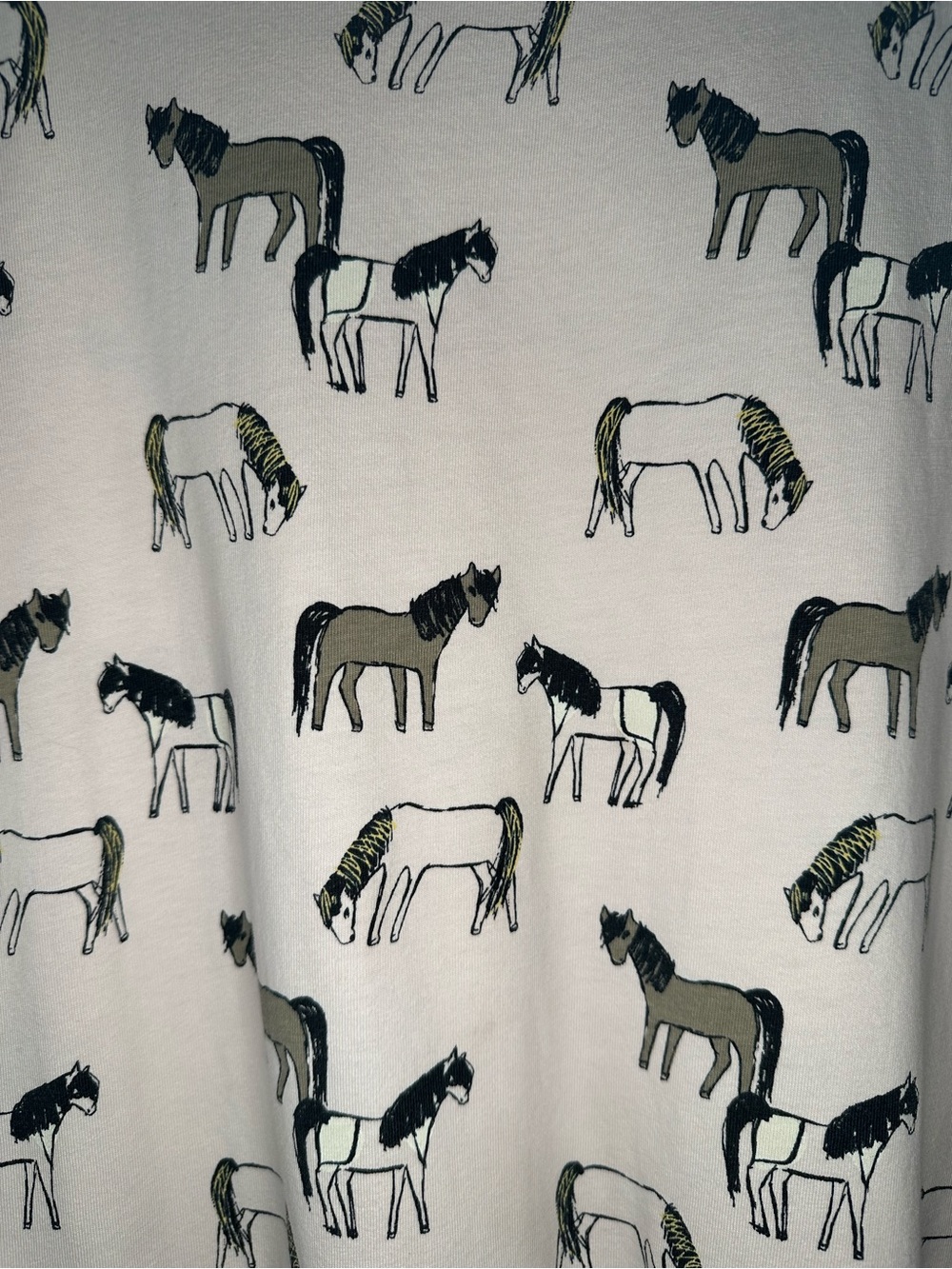 Girls Tea Collection Long Sleeve Horse Print Dress - Light Pink | Size 10 🐴 - Picture 7 of 8